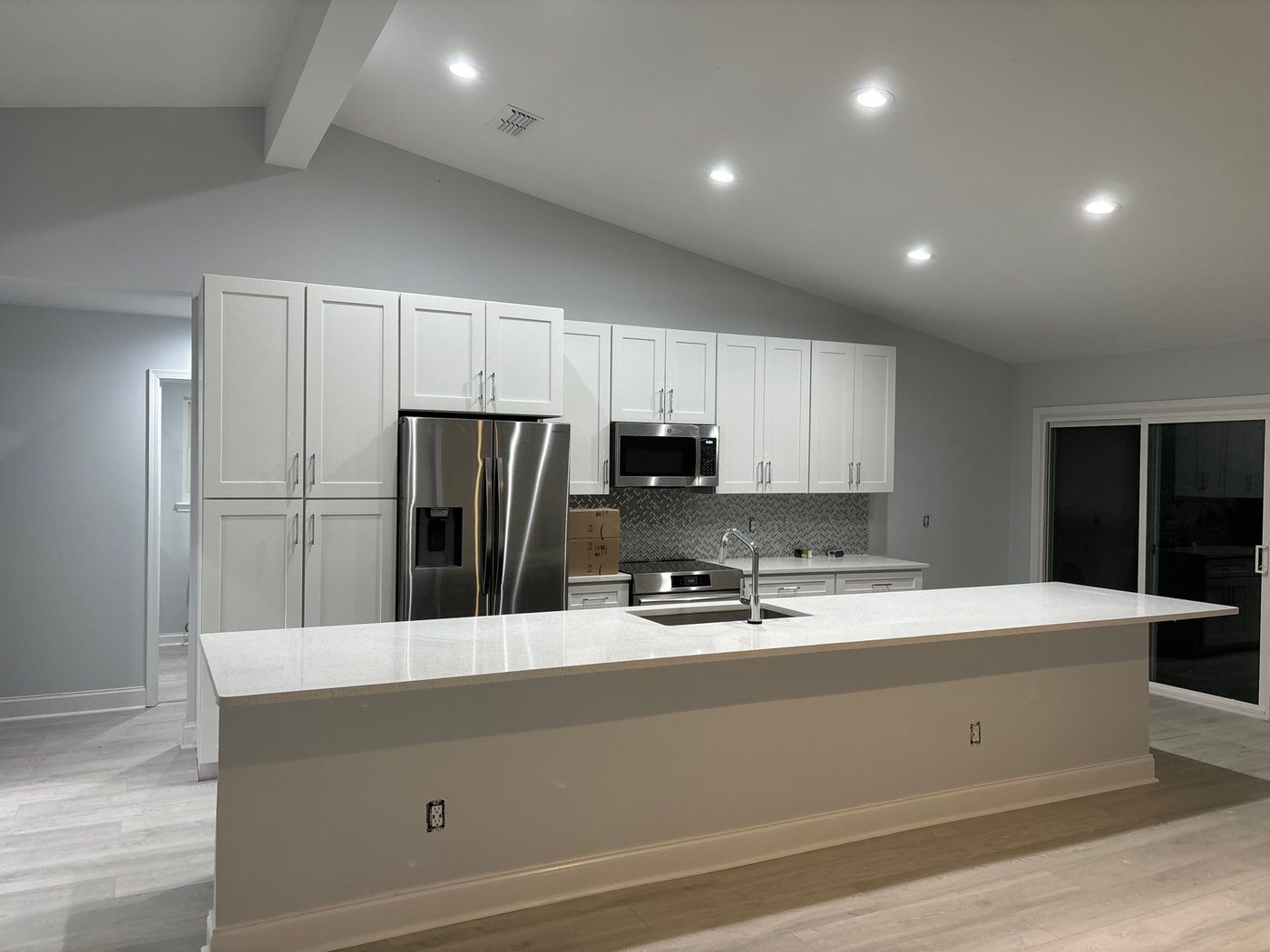 Renovated kitchen